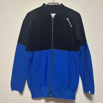 TaylorMade 집업 자켓 블랙/블루 남성용 M