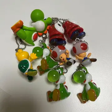 슈퍼 마리오 메지루시 액세서리 키노피오, 헤이호, 요시 등