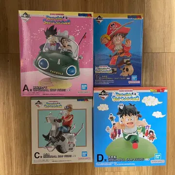 제일복권 드래곤볼 스냅 컬렉션2 A.B.C.D상 세트