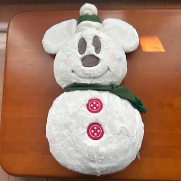 디즈니 미키 눈사람 봉제 인형