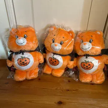 [택 포함 새상품] 케어베어 할로윈 BIG 봉제 인형 3체 세트
