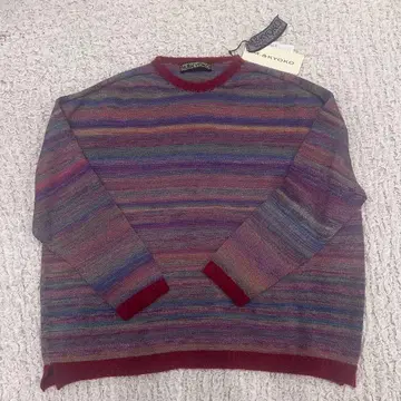 [ 미사용 택 포함 ] M.&KYOKO 엠앤쿄코 사토 섬유 니트 스웨터