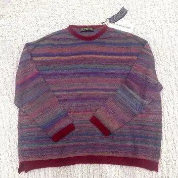 [ 미사용 택 포함 ] M.&KYOKO 엠앤쿄코 사토 섬유 니트 스웨터