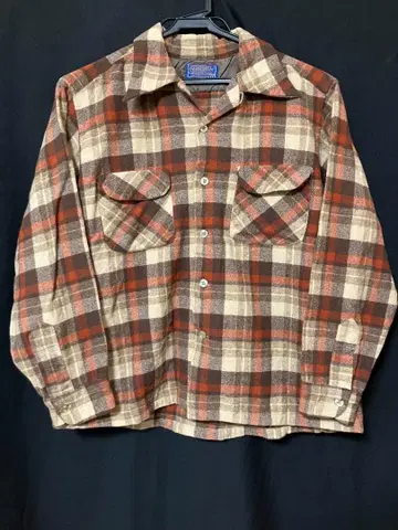 PENDLETON 플란넬 셔츠 L 구제 의류 70s
