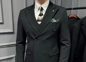 [ 미사용 새상품 ] 더블 블랙스 슈트 XL 사이즈