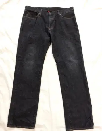 UNIQLO 블랙 데님 상하의 세트