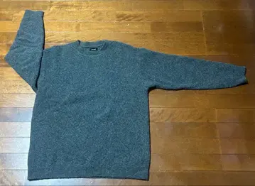 BEAMS 그레이 니트