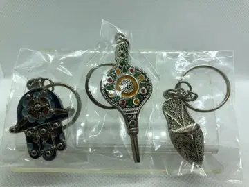 모로코 잡화 함사 라부스 바부쉬 3종 세트 키링 익명 배송