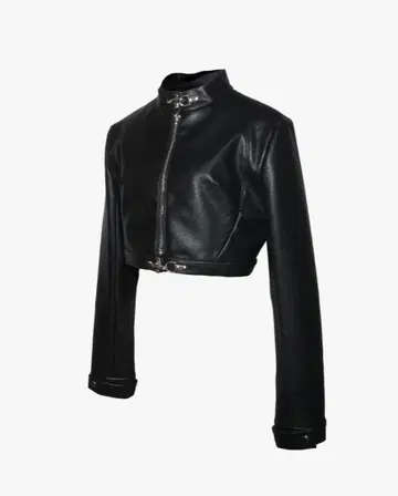 theredthread S urban leather cropped