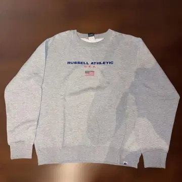 RUSSELL ATHLETIC 그레이 맨투맨 L usa