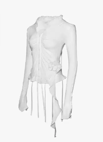 theredthread S 트레일링 로즈 탑