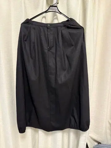 옴니갓 OMNIGOD 울 혼방 벌룬 스커트 안감 부착