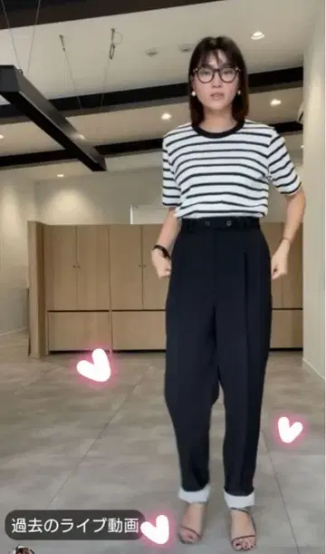 지프소피아 gypsohila 화이트헴 팬츠 블랙