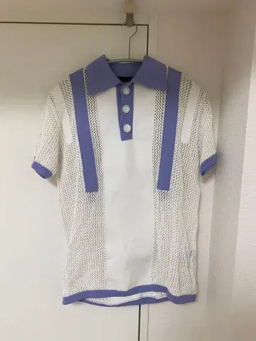 YUKI HASHIMOTO 메쉬 피케 셔츠