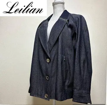 레리안 Leilian 다크 데님 자켓 아우터