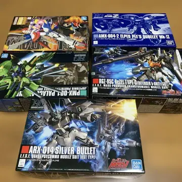 HG 건담 프라모델 세트 다채로운 모빌슈트 5점