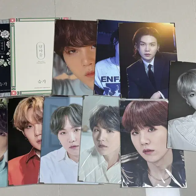 방탄 슈가 suga 프리미엄포토 웸블리 럽셀 온콘 맵솔콘 디데이콘