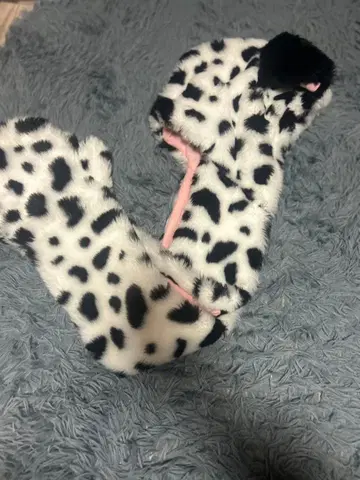 디즈니 101마리 강아지 머플러 모자