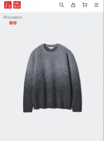 JW ANDERSON 그라데이션 니트 스웨터