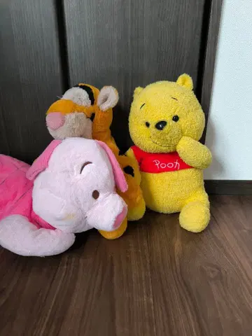 푸우 티거 피글렛 봉제 인형 세트 묶음 판매