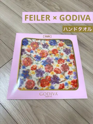 [ FEILER x GODIVA ] 페이러&고디바 핸드 타월 손수건
