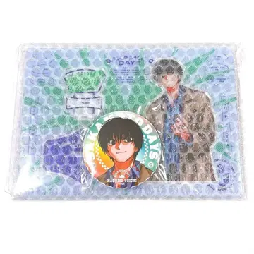 사카모토 데이즈 점프 GIGA 아크릴 스탠드 & 캔뱃지 세트 나구모