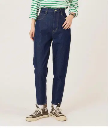 THE SHINZONE 캐럿 데님 하이웨스트