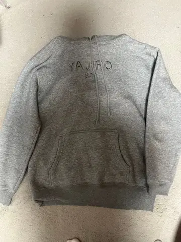 YAJIRO 84 그레이 후드티