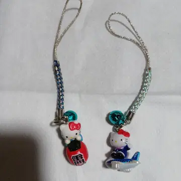 지역 한정 키티 스트랩 카미나리몬과 ANA 2개 세트