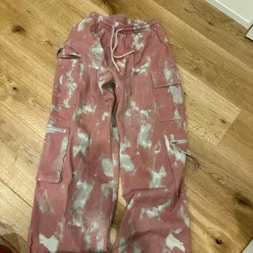 타이다이 디자인 카고 팬츠 S 사이즈