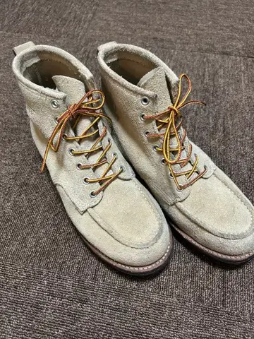 치페와풍 스웨이드 부츠