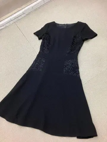 (K11554) 아나이 ANAYI 원피스 사이드 레이스 A라인 38