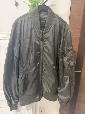 MA-1 플라이트 자켓 그레이 M 사이즈