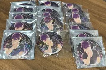 시마 시마센 투맨 캔뱃지