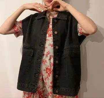 nugu 데님 오버 베스트