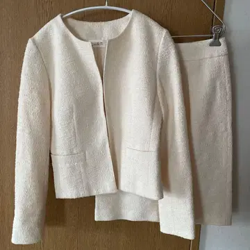 새상품급 PLST 트위드 셋업 S