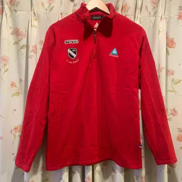 르꼬끄 골프 플리스 자켓 하프 지퍼 XL 사이즈