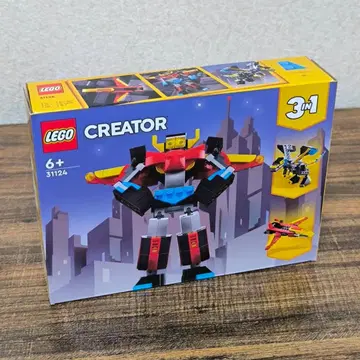 미개봉 새상품 레고(LEGO) 31124 크리에이터 슈퍼로봇