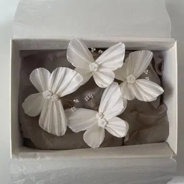 orgablanca 나비 디자인 귀찌