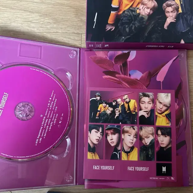 방탄 일본앨범 일괄 레드 블루 팝니다 비공굿 덤 랜덤 증정