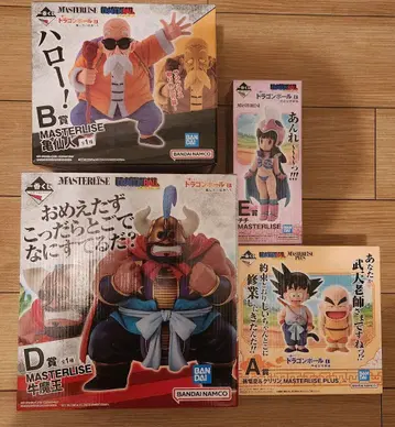 드래곤볼 제일복권 피규어 우마왕 치치 거북선인 손오공 크리링