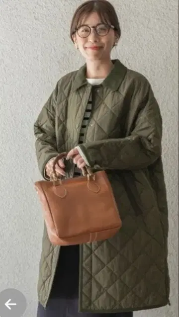 어반 리서치 퀼팅 자켓 (올리브)