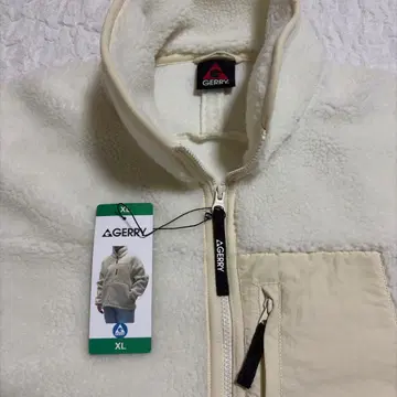 GERRY 택 포함 미사용 새상품 플리스 자켓 두꺼운 원단 XL 크림