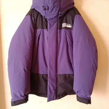 퍼스트 다운 다운 자켓 M 사이즈 보라색