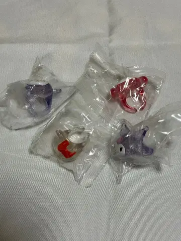 산리오 반지 캡슐 토이 세트 5개