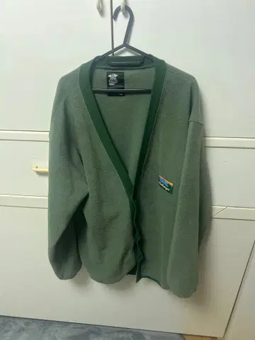 Challenge Brigade 플리스 가디건 그린