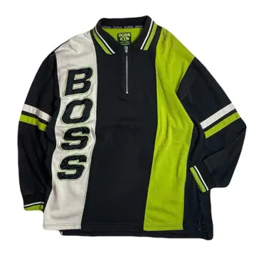 90s 00s BOSS 긴팔 피케 셔츠 힙합 y2k 빈티지