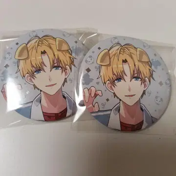 니지산지 와니얀 days 캔뱃지 엑스 알비오 2점