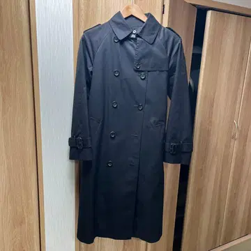 블랙 트렌치코트 여성용