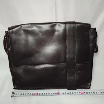 TIDING 천연 가죽 내퍼 가죽 숄더백 A4 대응